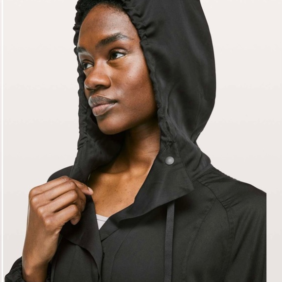 Lululemon City Stroll Jacket black light coat - Picture 4 of 12